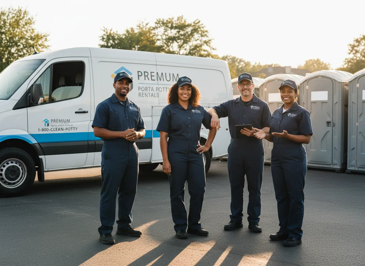 VIP Portable Toilets company in Liberty, IL